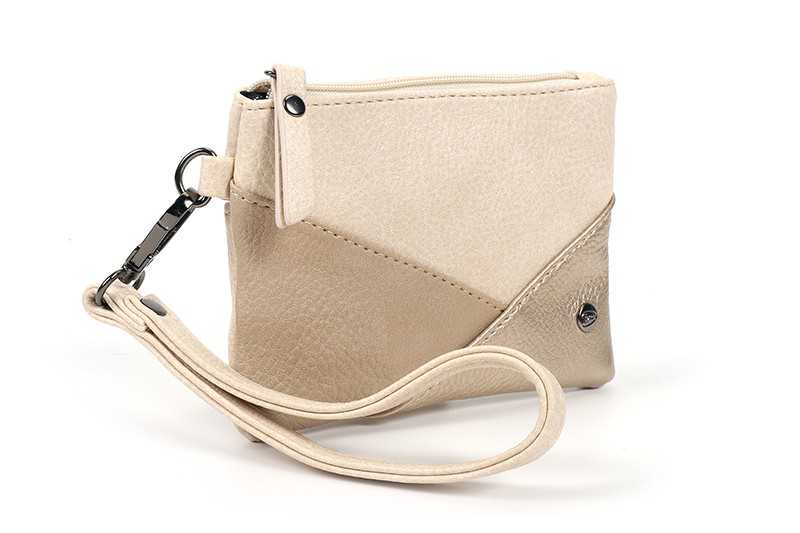 I'm Dutch portemonneetje Kobe naturel PU materiaal