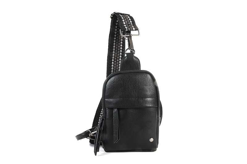 I'm Dutch crossbodytas Bakkum zwart