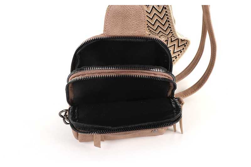 I'm Dutch crossbodytas Bakkum camel