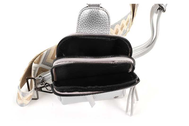 I'm Dutch crossbodytas Bakkum silver