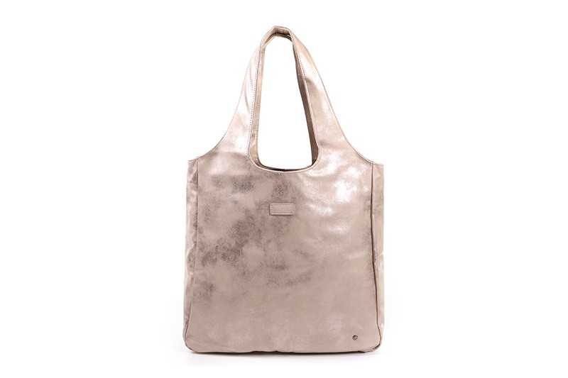 I'm Dutch schoudertas/shopper Nice rose gold