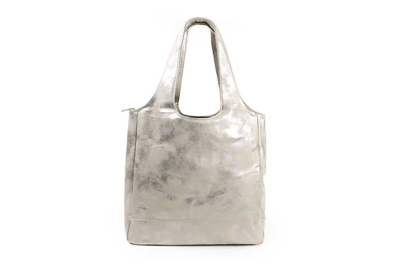 I'm Dutch schoudertas/shopper Nice silver