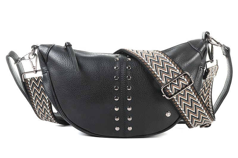 I'm Dutch crossbodytas Faro zwart
