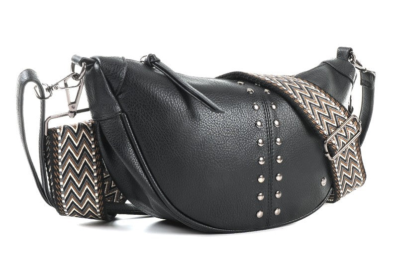 I'm Dutch crossbodytas Faro zwart