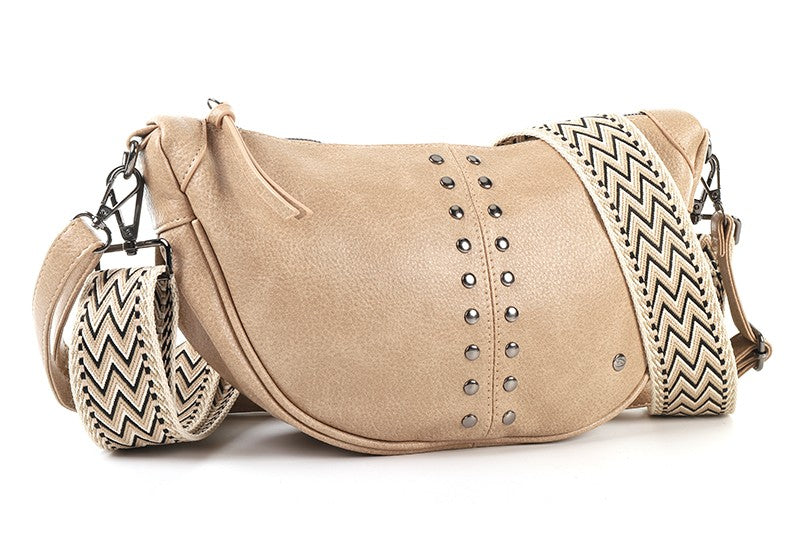 I'm Dutch crossbodytas Faro camel