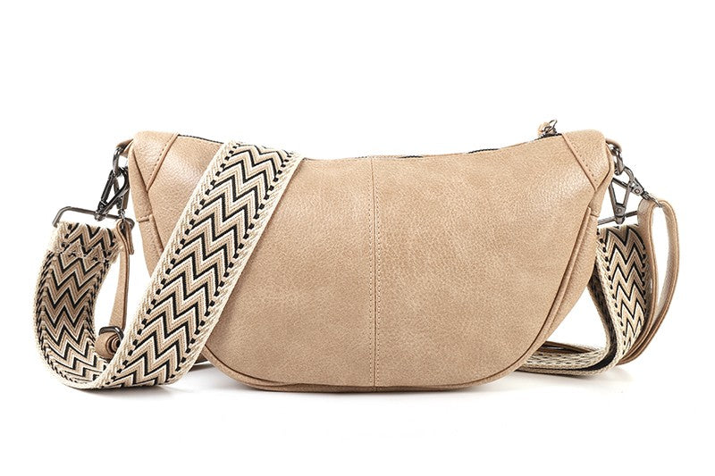 I'm Dutch crossbodytas Faro camel