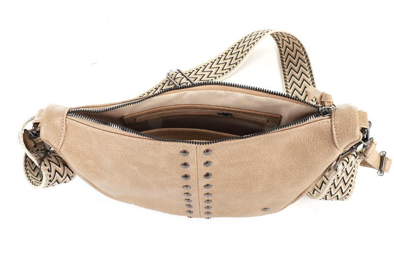 I'm Dutch crossbodytas Faro camel