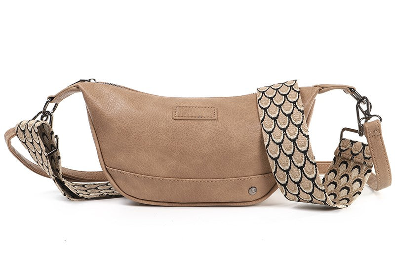 I'm Dutch crossbody tasje Kingston camel