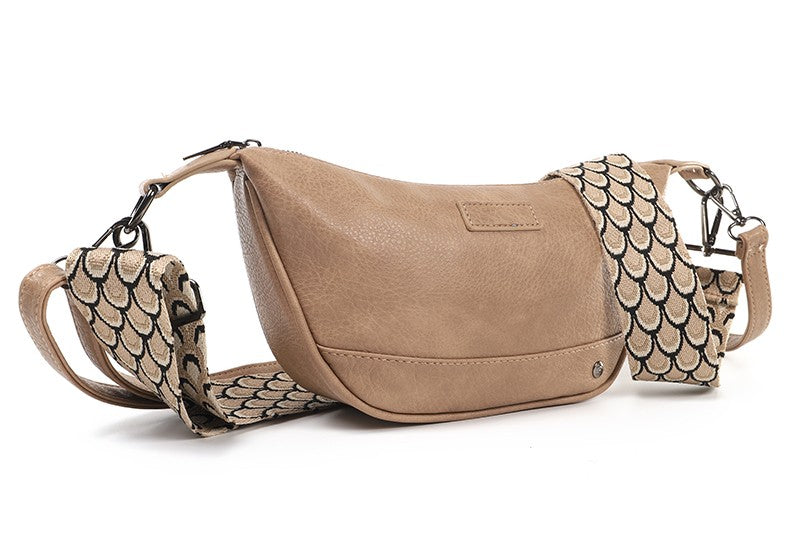 I'm Dutch crossbody tasje Kingston camel