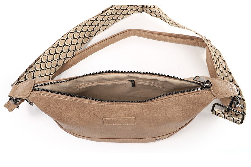 I'm Dutch crossbody tasje Kingston camel