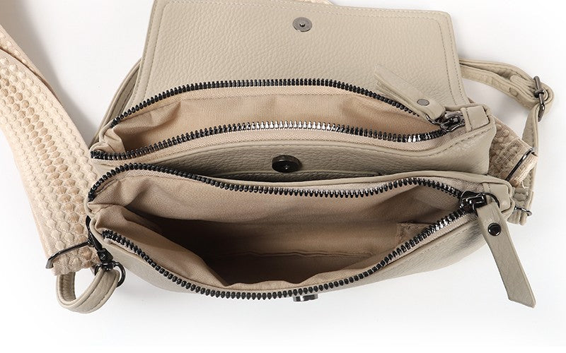 I'm Dutch telefoon/schoudertas Boxmeer naturel