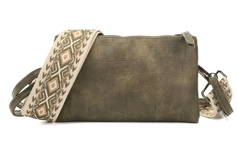 I'm Dutch telefoon/schoudertas Sheffield dark green donkergroen