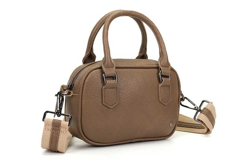 I'm Dutch hand/schoudertas Miami dark camel