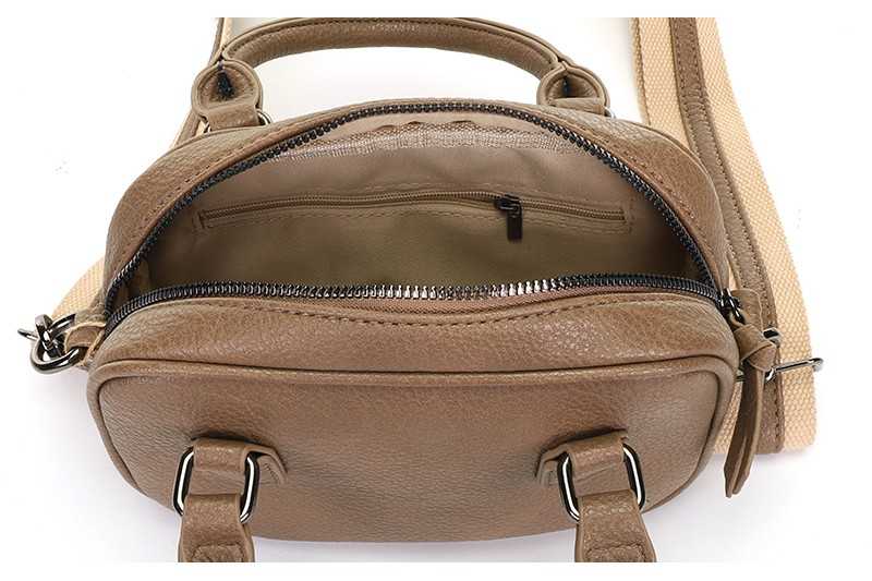 I'm Dutch hand/schoudertas Miami dark camel