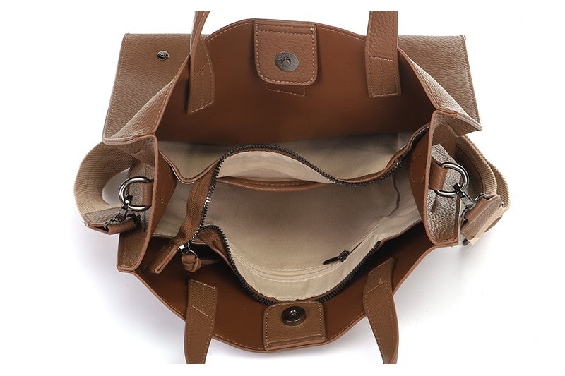 I'm Dutch hand/schoudertas Paris camel