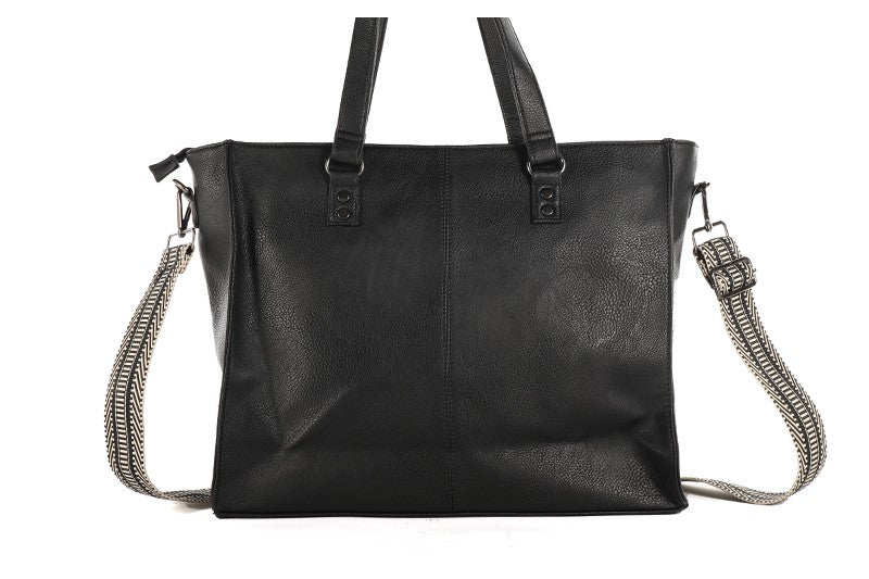 I'm Dutch schoudertas/shopper Veghel zwart