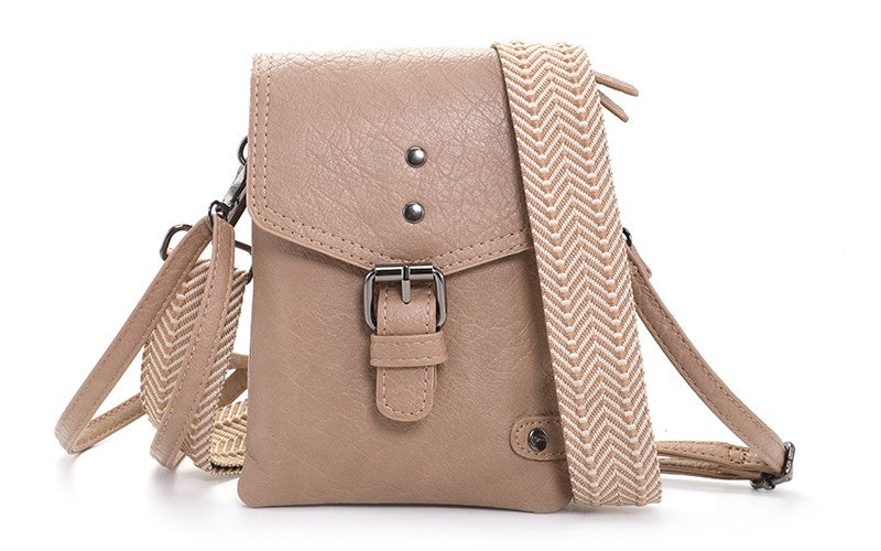 I'm Dutch telefoon/schoudertas Kansas khaki