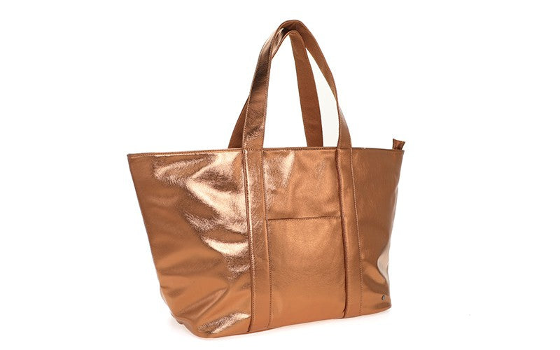 I'm Dutch schoudertas/shopper Seychelle brons