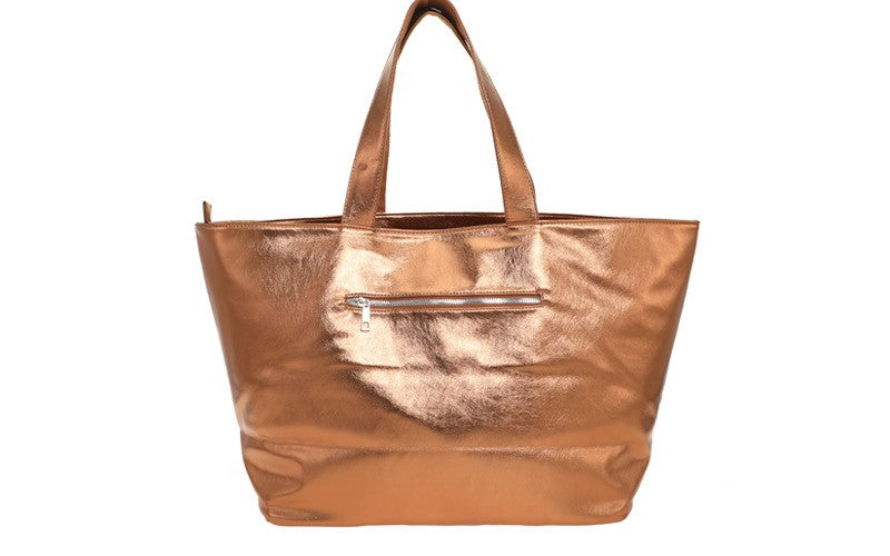 I'm Dutch schoudertas/shopper Seychelle brons