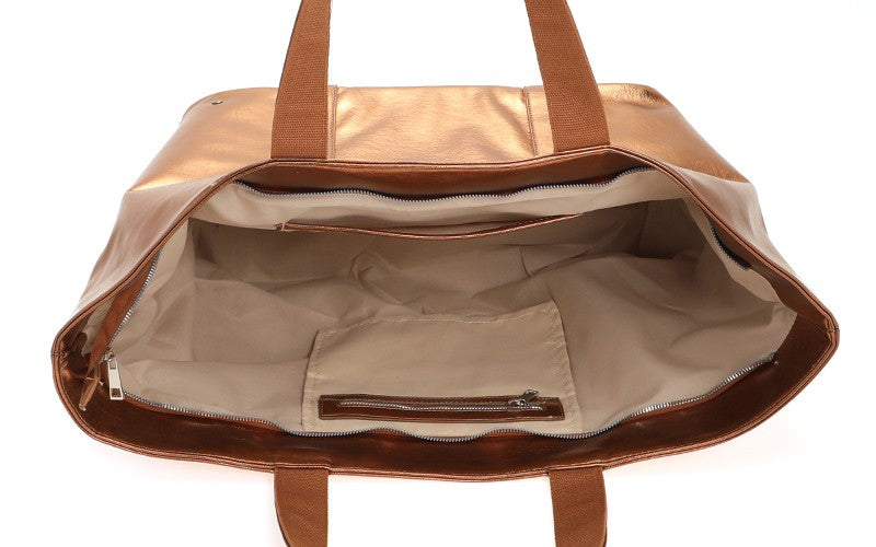 I'm Dutch schoudertas/shopper Seychelle brons