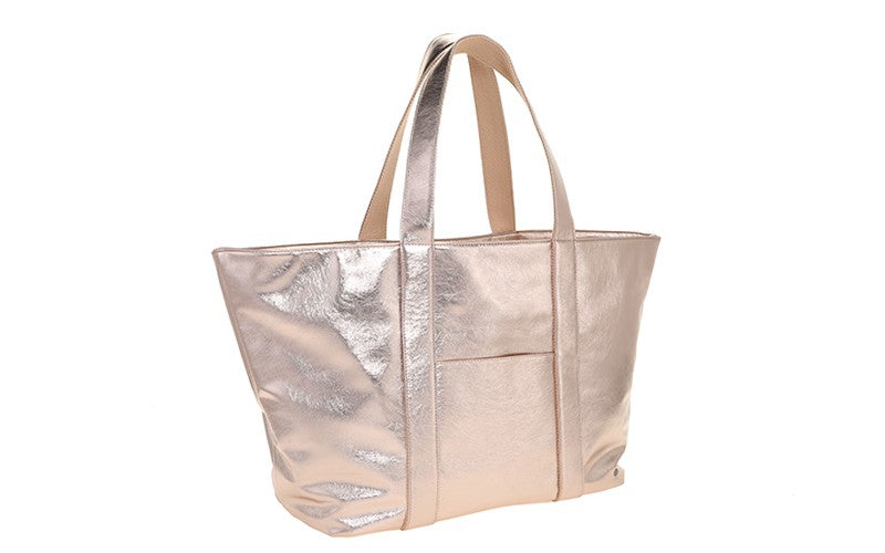 I'm Dutch schoudertas/shopper Seychelle pink champagne