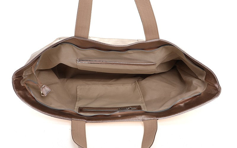 I'm Dutch schoudertas/shopper Seychelle pink champagne