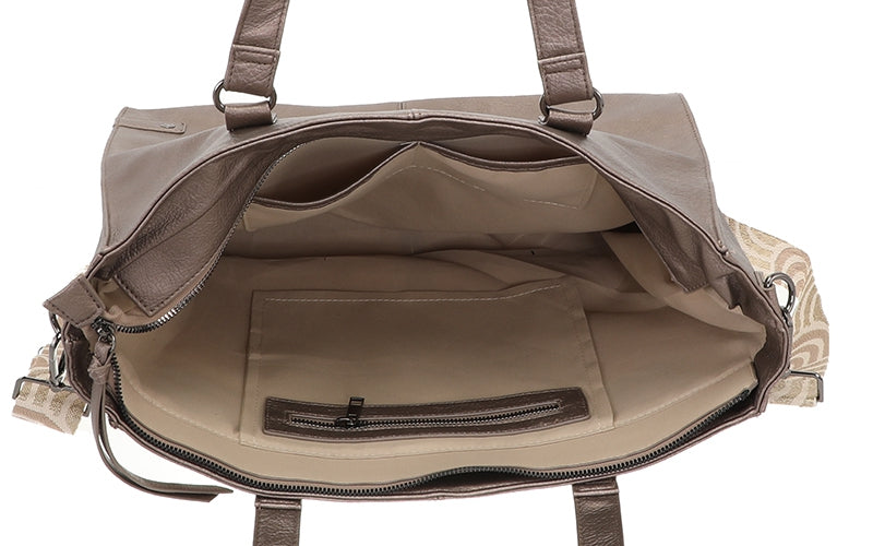 I'm Dutch schoudertas/shopper Veghel brons