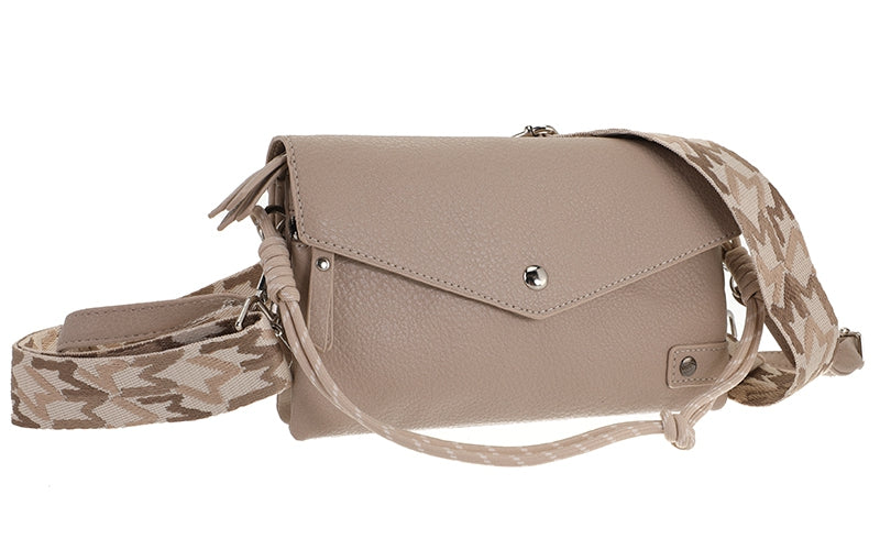I'm Dutch crossbody schoudertas Stanfield naturel