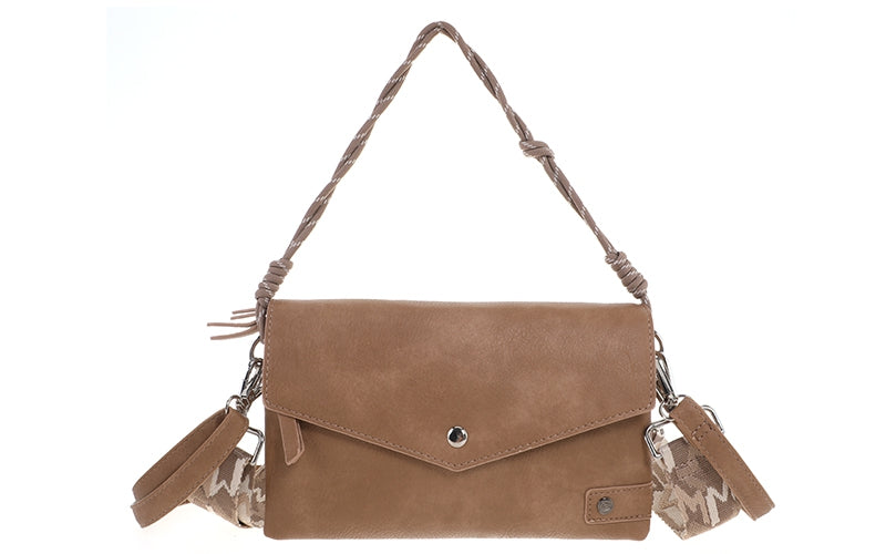 I'm Dutch crossbody schoudertas Stanfield camel