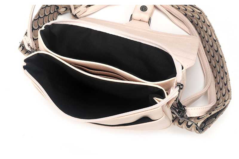 I'm Dutch New Colorado schoudertasje/clutch naturel PU materiaal veganistisch leer handtas