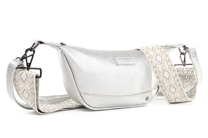 I'm Dutch crossbody tasje Kingston zilver