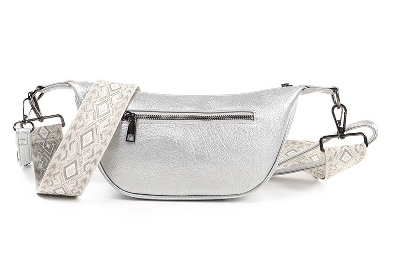 I'm Dutch crossbody tasje Kingston zilver