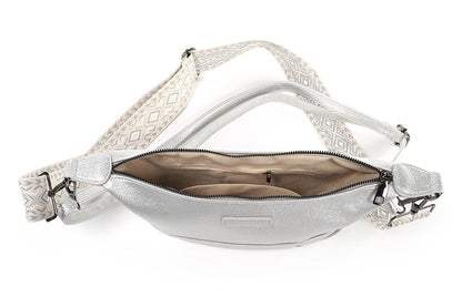 I'm Dutch crossbody tasje Kingston zilver
