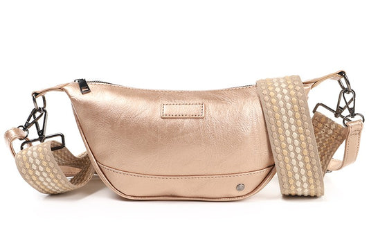 I'm Dutch crossbody tasje Kingston rose gold
