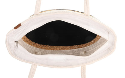I'm Dutch strandtas beachshopper Moreno zwart black