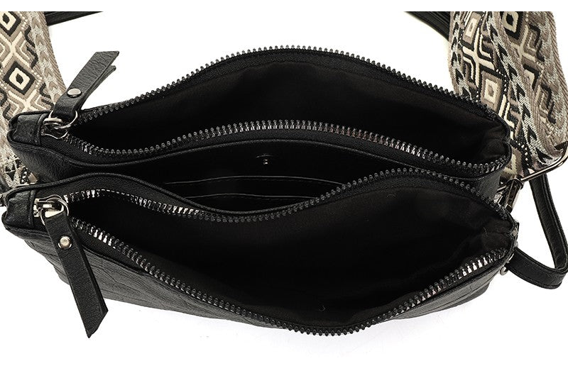 I'm Dutch telefoon/schoudertas Sheffield zwart black
