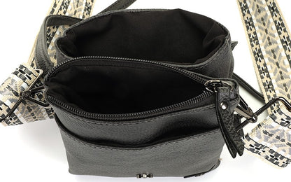 I'm Dutch telefoon/schoudertas Kansas dark grey donker grijs