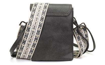 I'm Dutch telefoon/schoudertas Kansas dark grey donker grijs