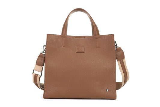 I'm Dutch hand/schoudertas Paris camel