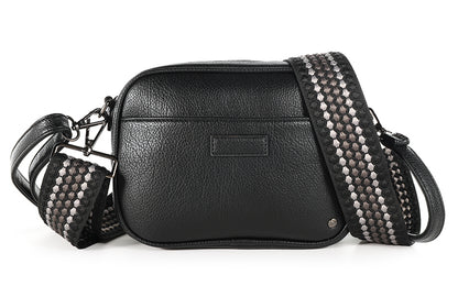 I'm Dutch schoudertas Santorini zwart black