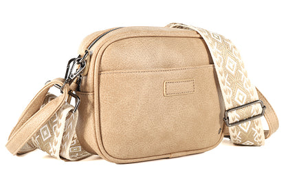 I'm Dutch schoudertas Santorini taupe