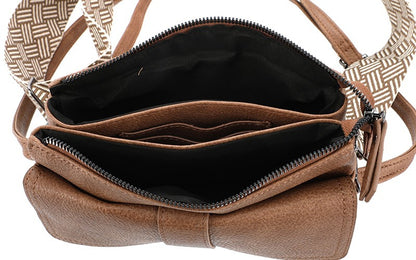 I'm Dutch telefoon/schoudertas Naarden camel