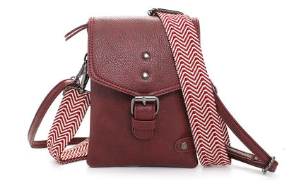 I'm Dutch telefoon/schoudertas Kansas bordeaux
