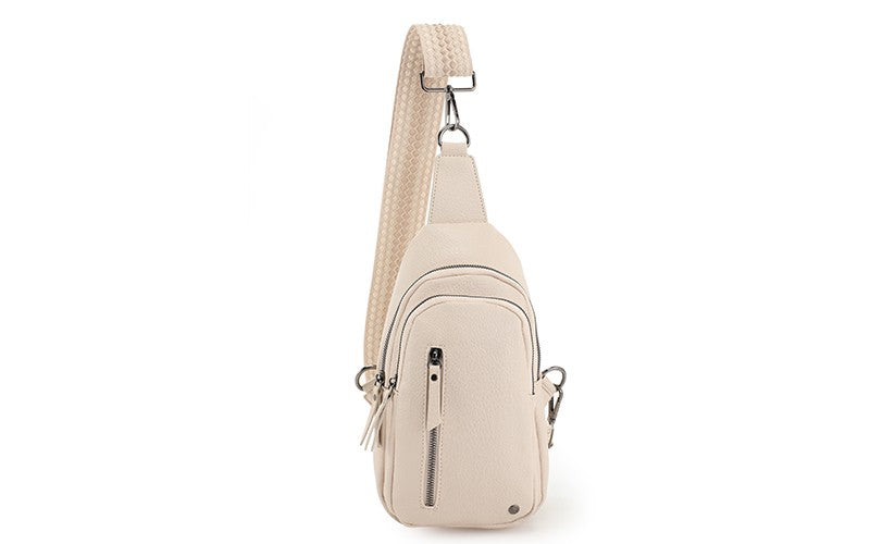 I'm Dutch crossbodytas Mattie naturel