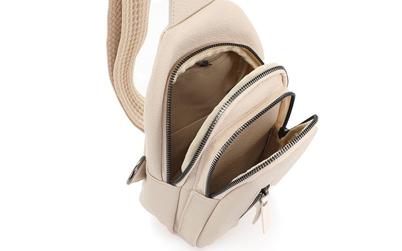 I'm Dutch crossbodytas Mattie naturel