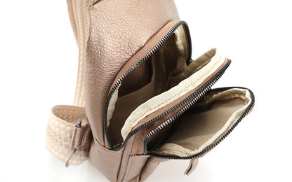I'm Dutch crossbodytas Mattie brons