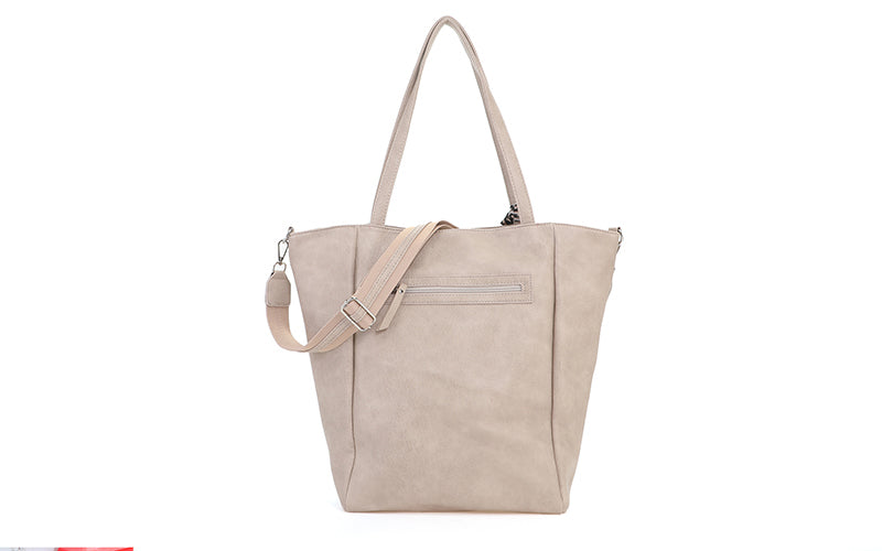 I'm Dutch schoudertas/shopper Macon naturel