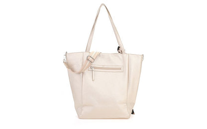 I'm Dutch schoudertas/shopper Macon champagne