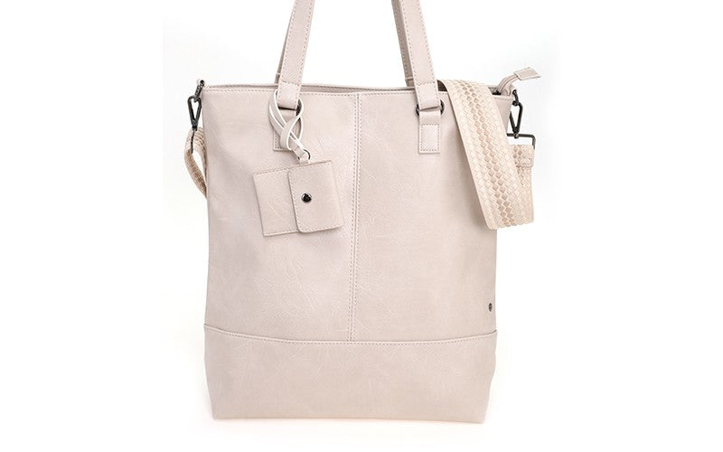 I'm Dutch schoudertas/shopper Le Mans naturel