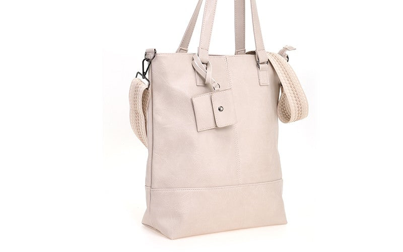 I'm Dutch schoudertas/shopper Le Mans naturel